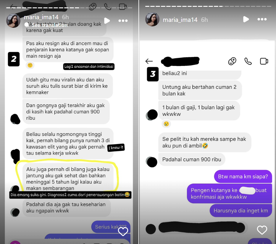 mantan karyawan Zendhy Kusuma.